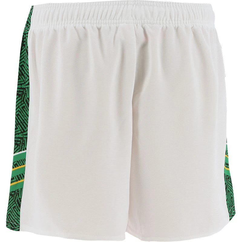 Kids' Mourne Shorts White / Green Shadow / Amber - Image 3