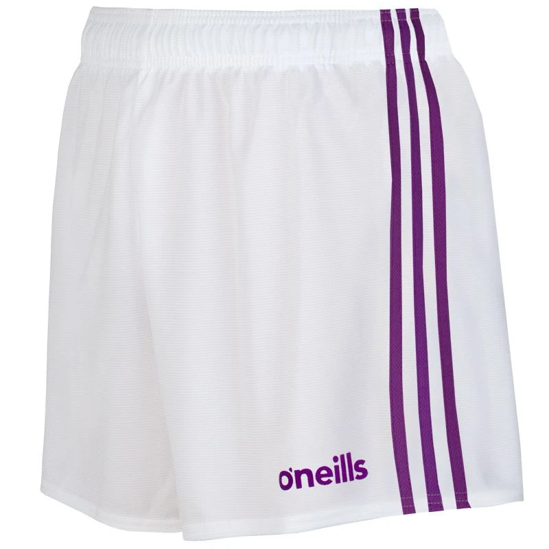 Kids' Mourne Shorts White / Purple