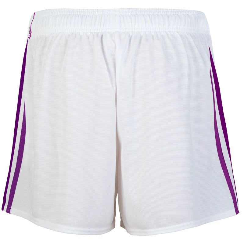 Kids' Mourne Shorts White / Purple - Image 3