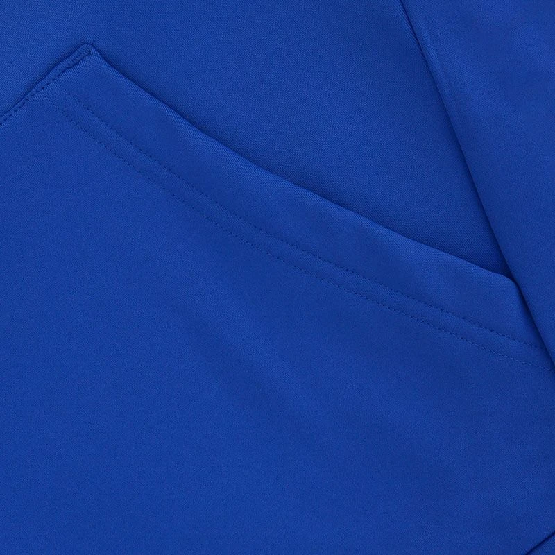 Men's Nathan Technical Fleece Overhead Hoodie Royal / Silver - Image 7