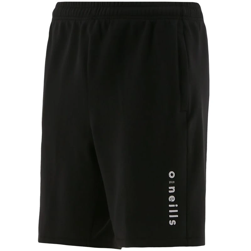 Men's Nathan Technical Fleece Shorts Black / Silver - Image 3