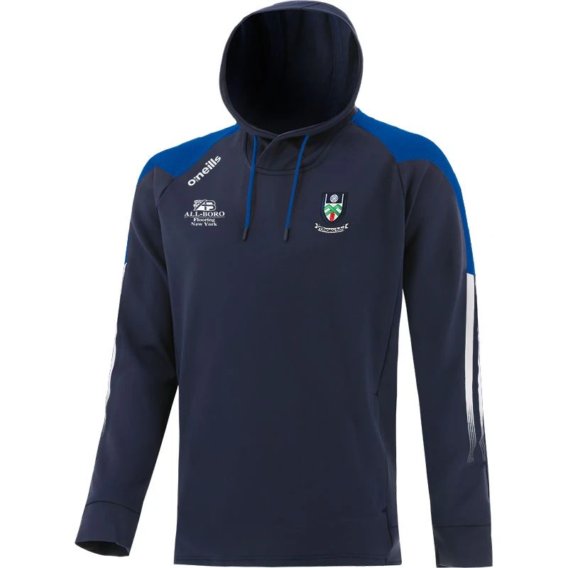 Monaghan GAA Men's Nevada Fleece Pullover Hoodie Marine / Royal / White