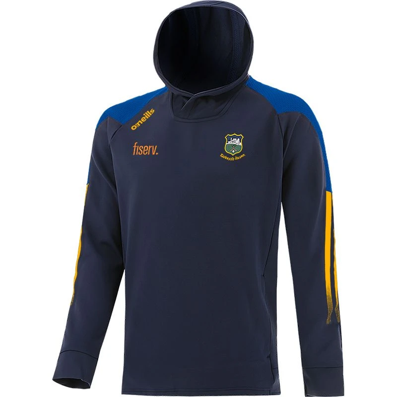 Tipperary GAA Kids' Nevada Fleece Pullover Hoodie Marine / Royal / Amber