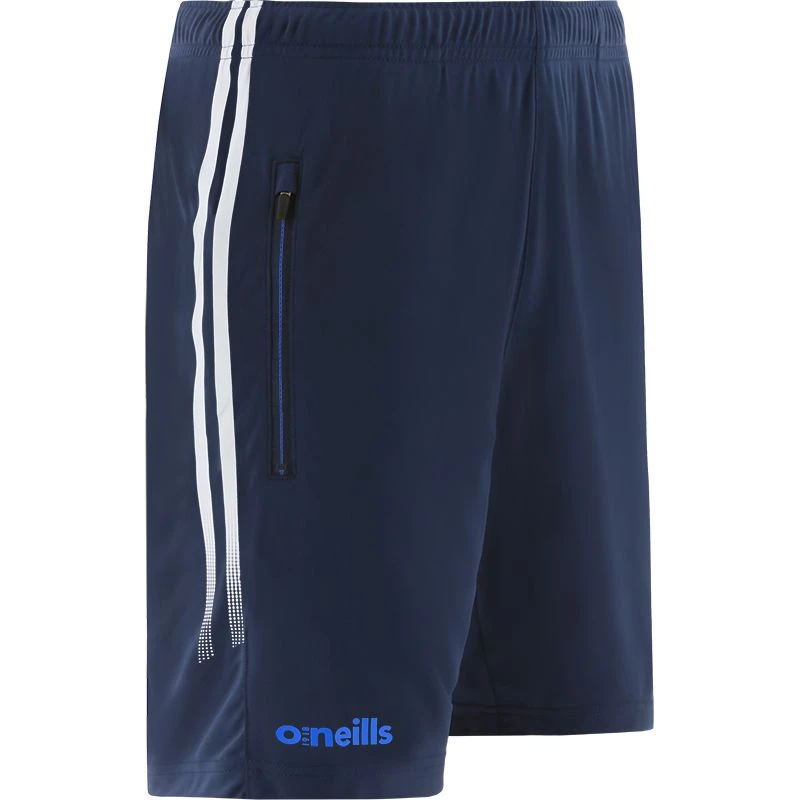 Monaghan GAA Kids' Nevada Training Shorts Marine / White / Royal - Image 2