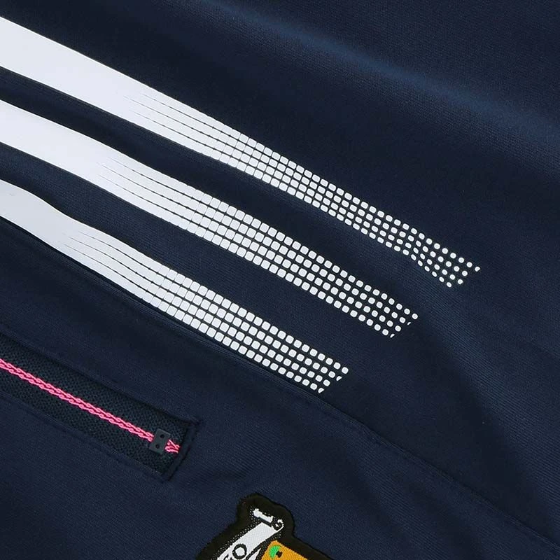 Mayo GAA Kids' Nevada Training Shorts Marine / White / Pink - Image 7