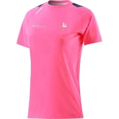 Louth GAA Kids' Nevada T-Shirt Pink / Marine / White