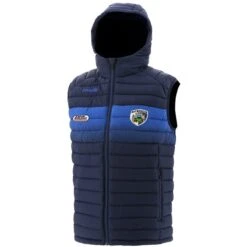 Laois GAA Men's Nevada Hooded Padded Gilet Marine / Royal