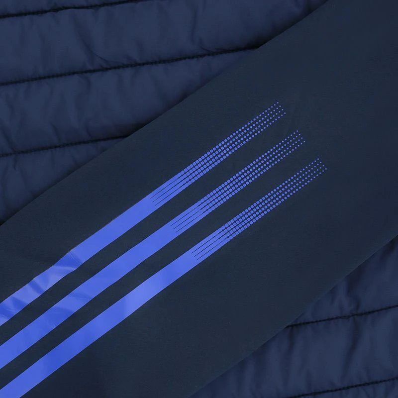 Laois GAA Men's Nevada Lightweight Hooded Padded Jacket Marine / Royal - Image 6