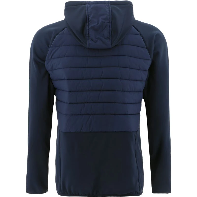 Mayo GAA Men's Nevada Lightweight Hooded Padded Jacket Marine / Bottle - Image 2