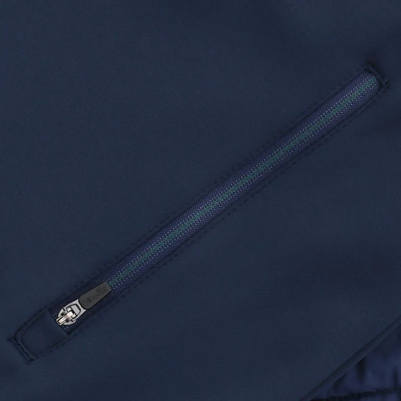 Mayo GAA Men's Nevada Lightweight Hooded Padded Jacket Marine / Bottle - Image 4