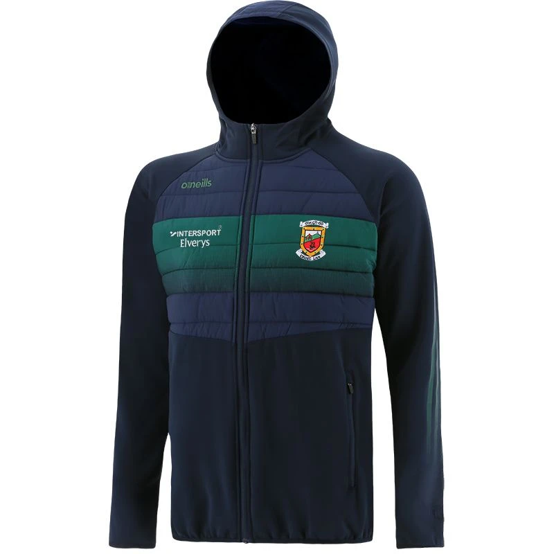 Mayo GAA Men's Nevada Lightweight Hooded Padded Jacket Marine / Bottle