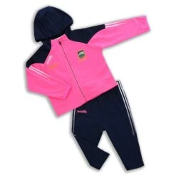 Tipperary GAA Kids' Nevada Infant Full Zip Tracksuit Pink / Marine / White