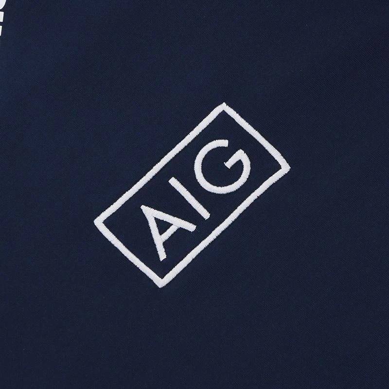 Dublin GAA Kids' Nevada Brushed Crew Neck Sweatshirt Marine / Sky / White - Image 4