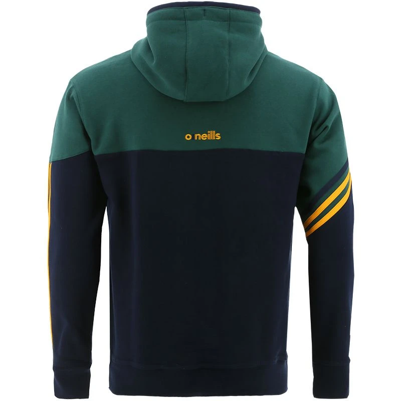 Men's Nevis Fleece Overhead Hoodie Marine / Bottle / Amber - Image 2