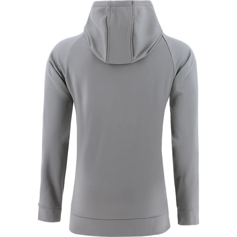 Men's Niall Overhead Fleece Hoodie Grey - Image 3