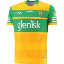 Offaly GAA Alternative Goalkeeper Jersey Amber 2022