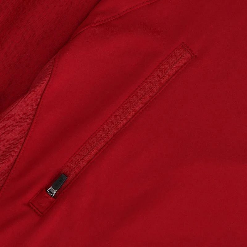 Cork GAA Men's Ohio Brushed Half Zip Top Red / Marine - Image 4