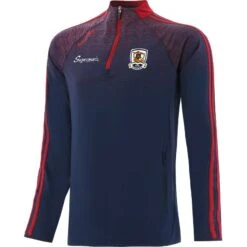 Galway GAA Men's Ohio Brushed Half Zip Top Marine / Red