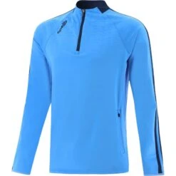 Men's Ohio Brushed Half Zip Top Sky / Marine