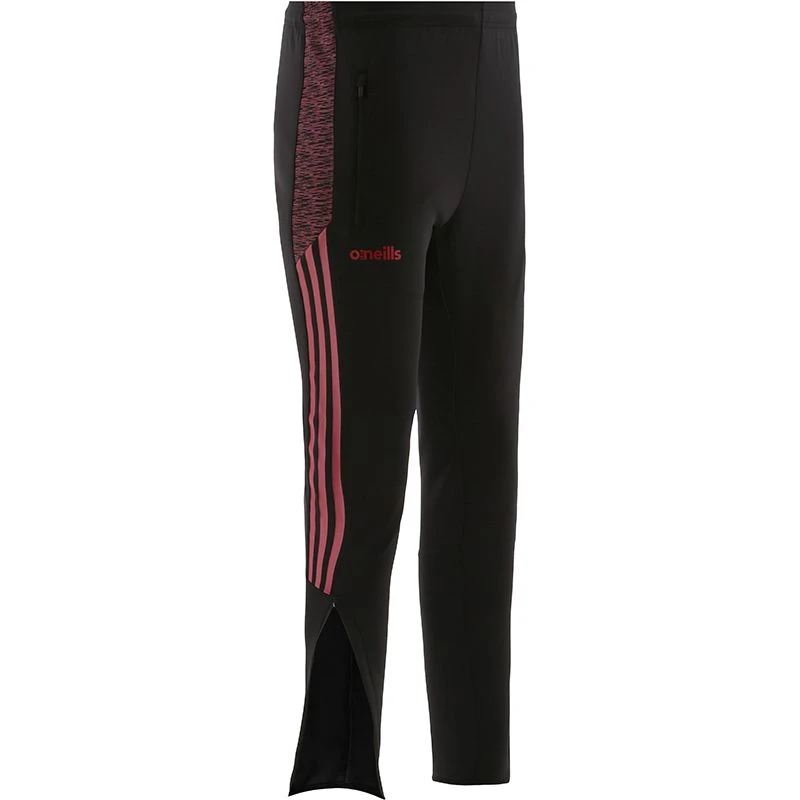 Mayo GAA Men's Ohio Hybrid Skinny Pants Black / Red - Image 2