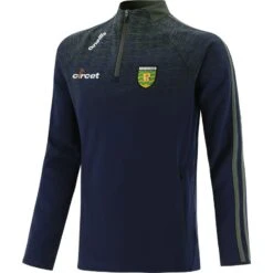 Donegal GAA Kids' Ohio Hybrid Half Zip Top Marine / Green