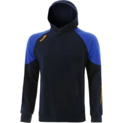 Kids' Oslo Fleece Pullover Hoodie Marine / Royal / Amber