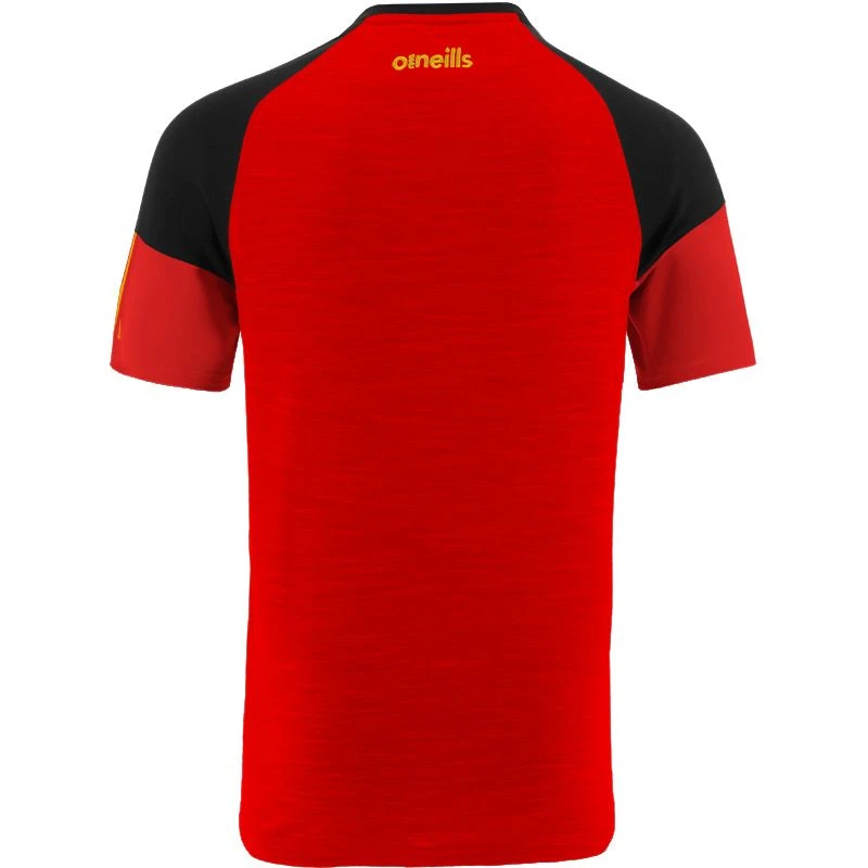 Kids' Oslo T-Shirt Red / Black / Amber - Image 2