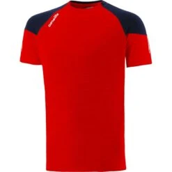 Men's Oslo T-Shirt Red / Marine / White