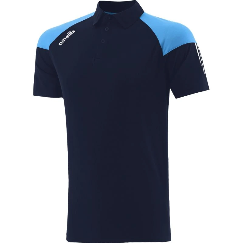 Men's Oslo Polo Shirt Marine / Sky / White