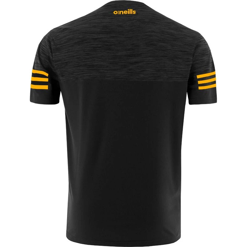 Kilkenny GAA Kids' Osprey T-Shirt Black / Amber - Image 2