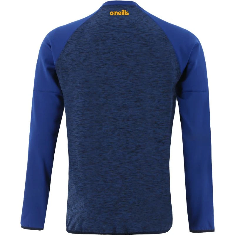 Men's Osprey Brushed Crew Neck Sweatshirt Marine / Royal / Amber - Image 2