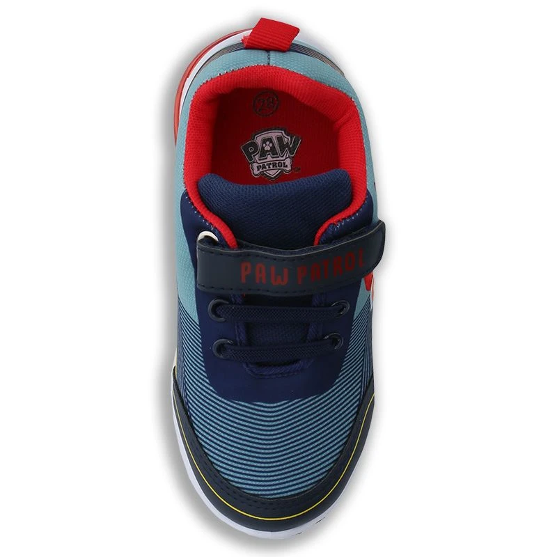 Paw Patrol Light Up Trainers Grey Blue / Navy - Image 3