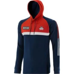 Cork GAA Men's Peak Technical Fleece Overhead Hoodie Marine / Red / White