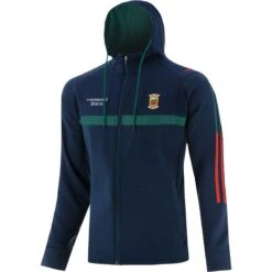 Mayo GAA Men's Peak Technical Fleece Full Zip Hoodie Marine / Bottle / Red