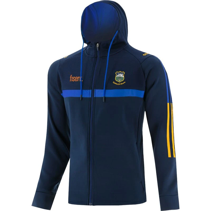 Tipperary GAA Men's Peak Technical Fleece Full Zip Hoodie Marine / Royal / Amber