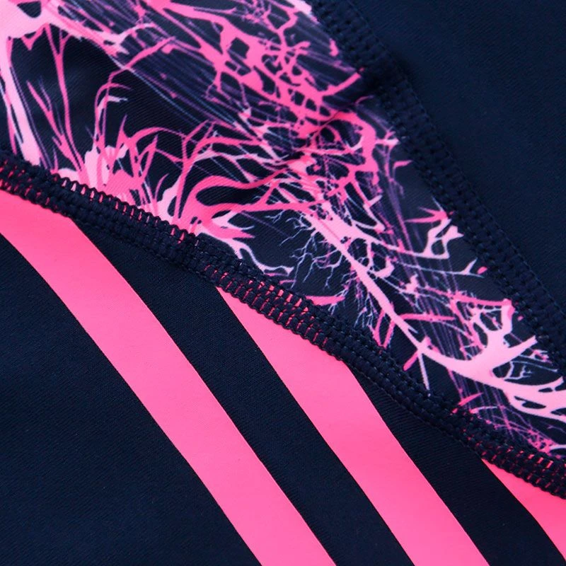 Kids' Peak Regular Poly Elastane Leggings Marine / Pink / White - Image 5