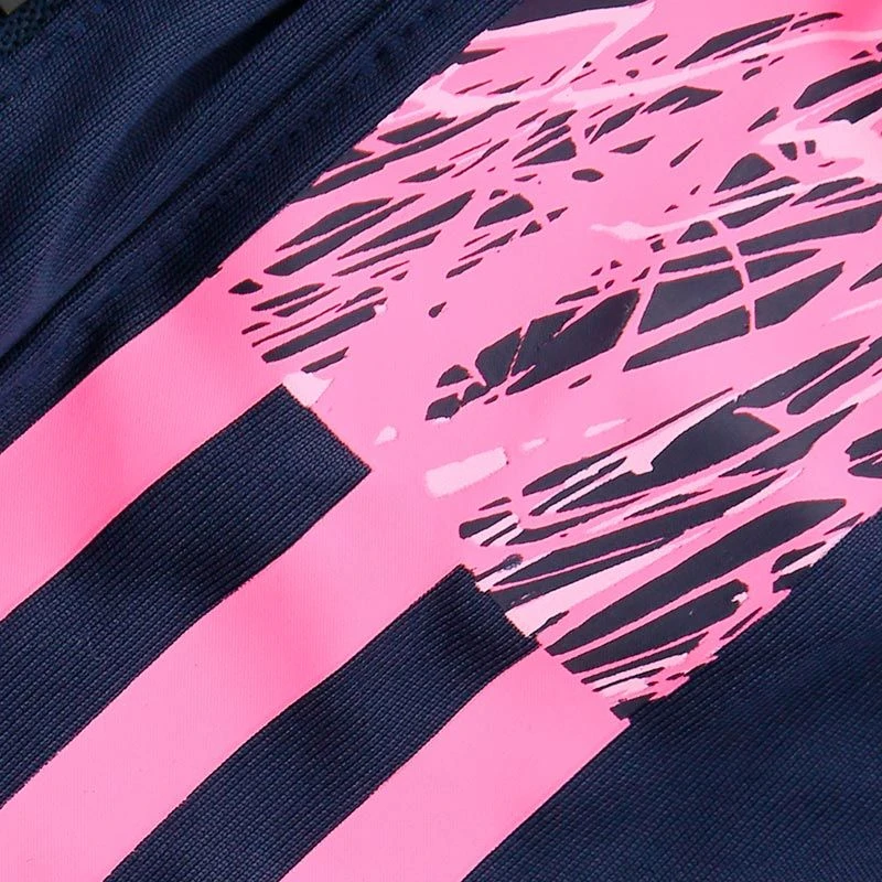 Kilkenny GAA Kids' Peak Training Shorts Marine / Pink / White - Image 5