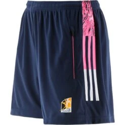 Kilkenny GAA Women's Peak Training Shorts Marine / Pink / White