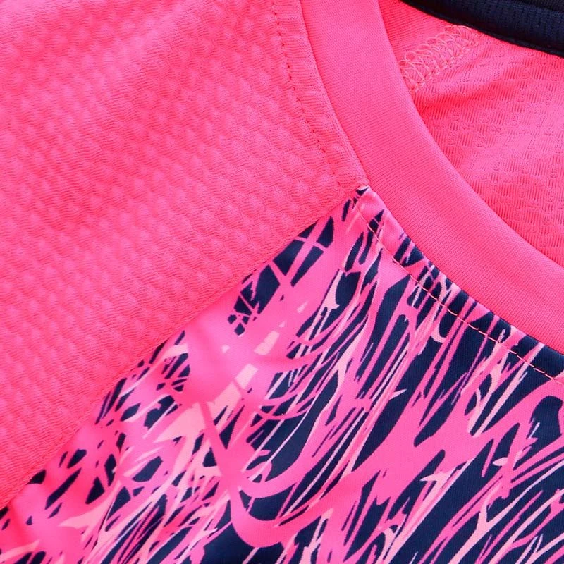 Wexford GAA Women's Peak T-Shirt Pink / Multi / Marine - Image 4