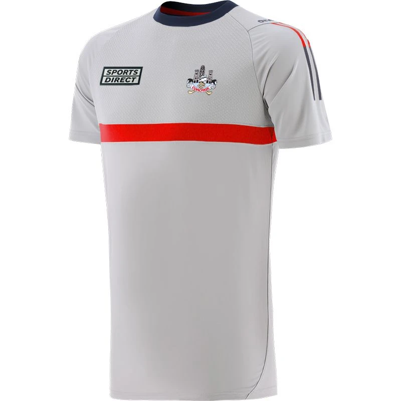 Cork GAA Men's Peak T-Shirt Silver / Red / Marine