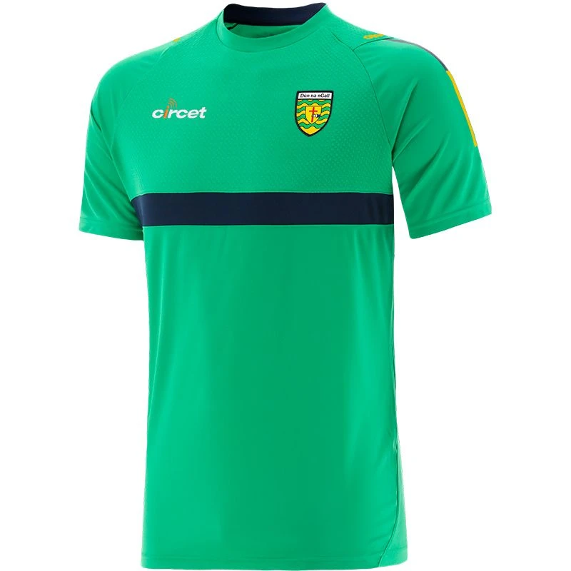 Donegal GAA Men's Peak T-Shirt Green / Marine / Amber