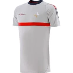Louth GAA Kids' Peak T-Shirt Silver / Red / Marine