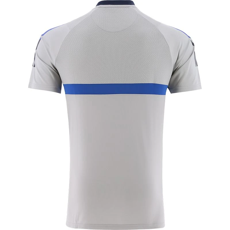 Monaghan GAA Kids' Peak T-Shirt Silver / Royal / Marine - Image 2