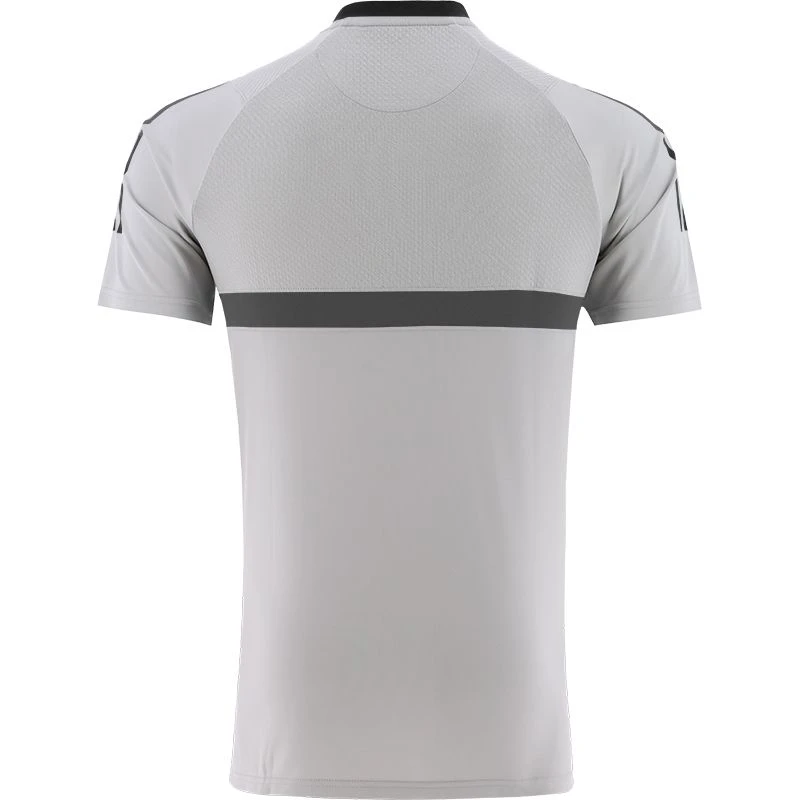 Sligo GAA Kids' Peak T-Shirt Silver / Dark Grey / Black - Image 2