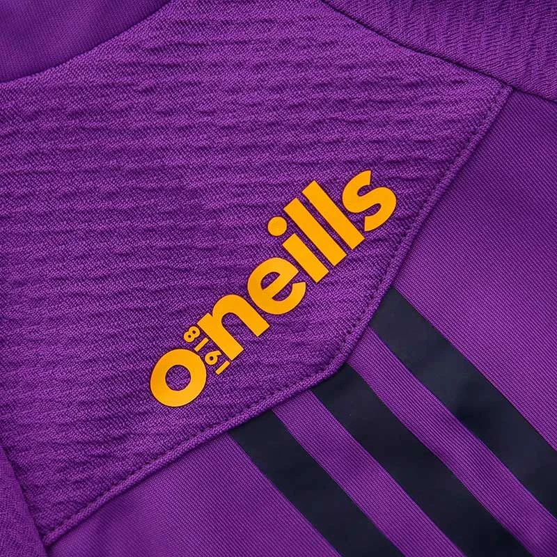 Wexford GAA Kids' Peak T-Shirt Purple / Marine / Amber - Image 5