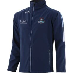 Dublin GAA Men's Peak Soft Shell Full Zip Jacket Marine / Sky / White
