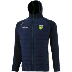 Donegal GAA Kids' Peak Light Weight Padded Jacket Marine / Green / Amber