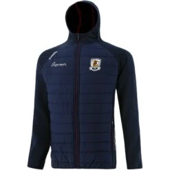 Galway GAA Men's Peak Light Weight Padded Jacket Marine / Maroon / White
