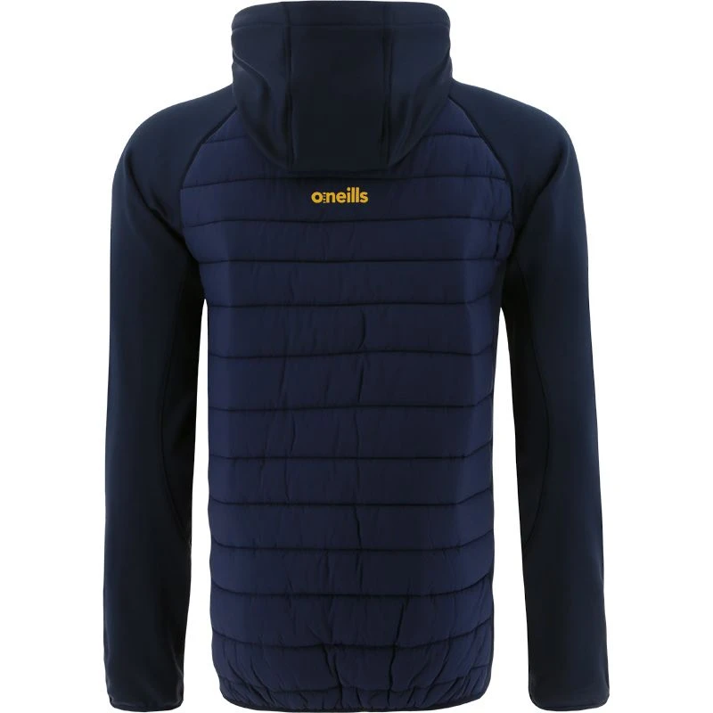 Wicklow GAA Men's Peak Padded Jacket Marine / Royal / Amber - Image 2