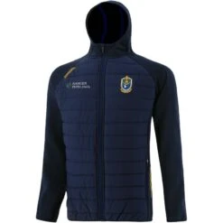 Roscommon GAA Men's Peak Padded Jacket Marine / Royal / Amber